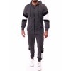Reslad RS-5087 Men's Tracksuit, Jogging Bottoms and Hooded Zip Sweatshirt