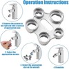 EnweiBingshi 10 in 1 Faucet Aerator Removal Tool, Stainless Steel