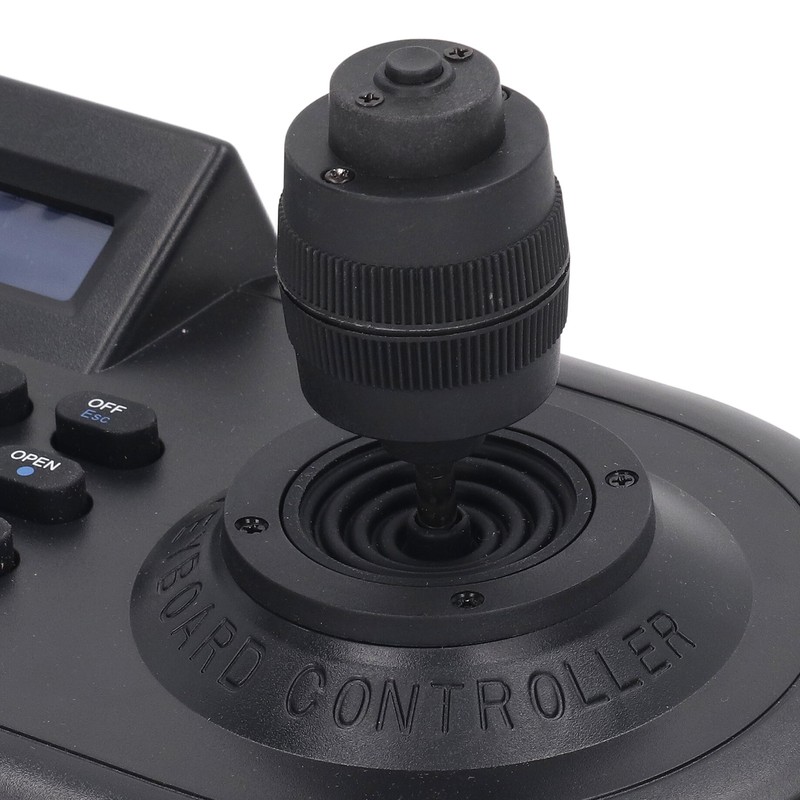 LCD Analog PTZ Camera Keyboard with 4D Joystick PTZ Speed