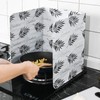 Culnflun Gas Cooker Splash Guard, Aluminium Foil, Oil Splash, Kitchen,