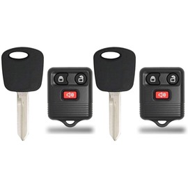 Keylesscanada © 2X New KEYLESS Entry Remote FOB for CWTWB1U345 + 4C Key H72 H72-PT TRANSPONDER Ignition Blank Key . Free Programming Instructions