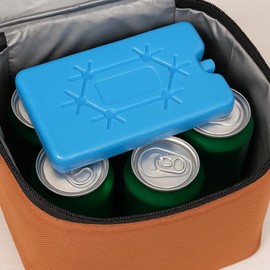Kona 4 Pack Slim Ice Packs for Lunch Boxes & Coolers – Reusable, Quick Freeze, Space Saving Freezer Packs – Small Thin Cold Packs (Blue)