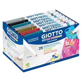 Giotto Metallic Ink Marker (Pack of 24)