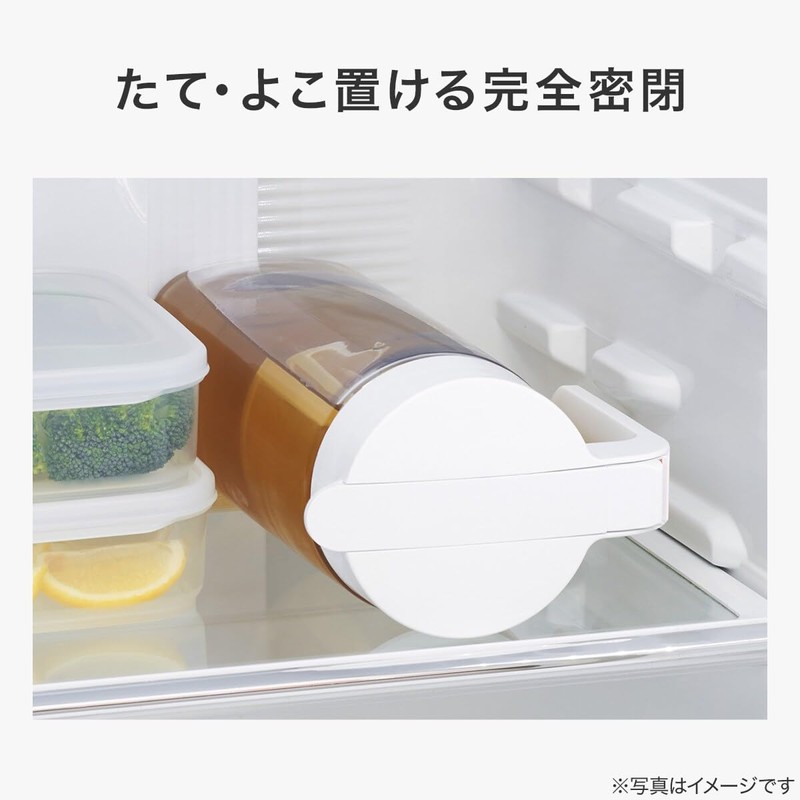 NITORI 8995221 Tea Strainer, One Push Water Bottle with Tea