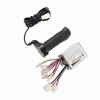500W Motor Brushed Speed Controller &amp; Throttle Grip for Electric