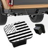 Trailer Hitch Cover American Flag Square 2 Inch Receiver Tube