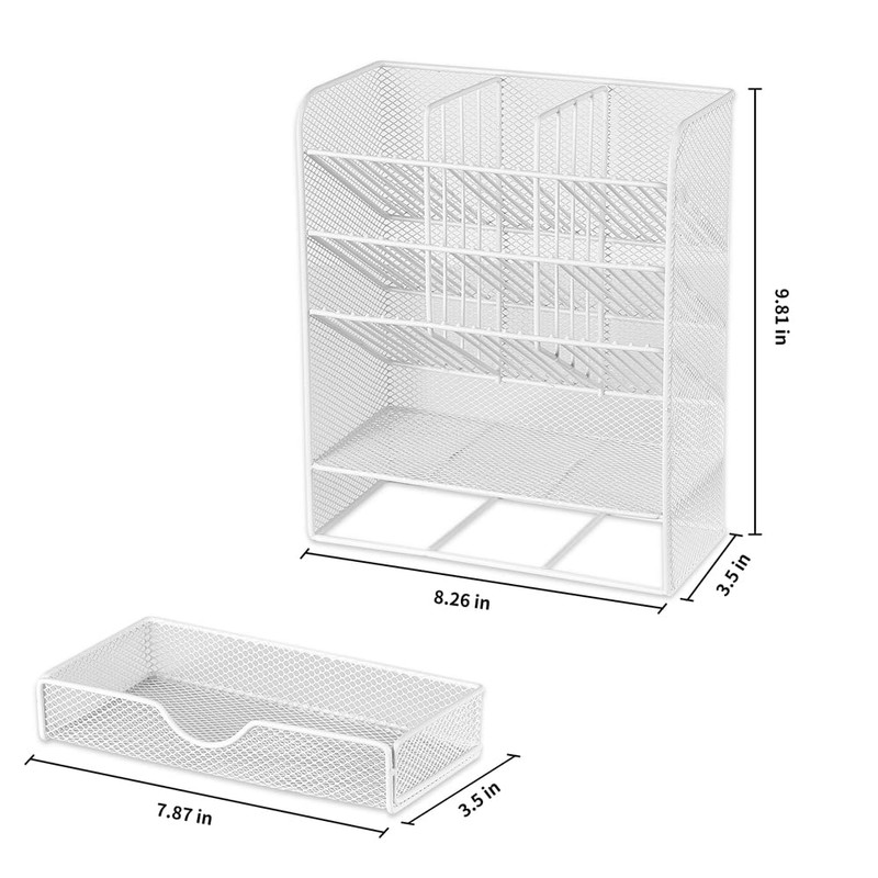Spacrea Pen Holder Desk Organizer - Desk Organizers and Accessories,