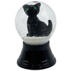 Alexander Taron Perzy Decorative Mini Black Cat Snowglobe - 1.5"