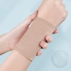 Wrist Support Brace for Yoga, Tennis, and Maternity Wrist Band Black/M 2ea