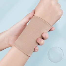 Wrist Support Brace for Yoga, Tennis, and Maternity Wrist Band Black/M 2ea