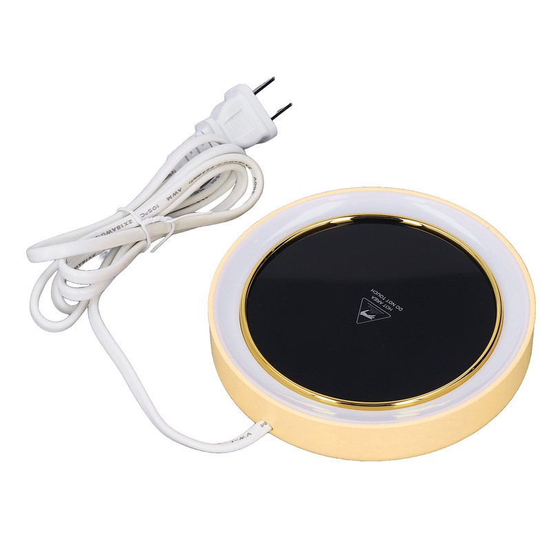 Electric Cup Warmer Constant Temperature 2 Modes LED Light Desk