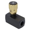 Hydraulic in-Line Adjustable Variable Flow Control Valve w/Free Rev Flow,