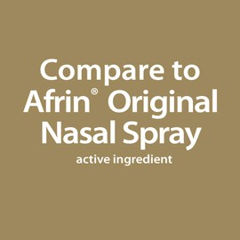 GoodSense Maximum Strength Nasal Spray, Fast Powerful Congestion Relief For Colds and Allergies, 1 Fluid Ounce