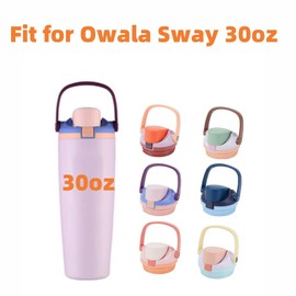 Replacement Lid Compatible with Owala FreeSip Sway 30oz Water Bottle (Purple, For Owala Sway 30oz)