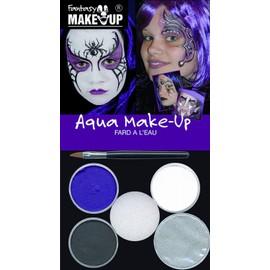 Kreul 37080 - Fantasy Aqua Make Up Picture Pack Magic Witch / Spider