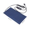 FAUOSWUK Small Reptile Heating Pad Mat, 25X12x5cm Reptile Heat Pad