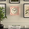JONES CLOCKS® Rialto Wall Clock | Scroll Vintage Square Clock