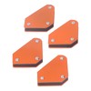 4Pcs Welding Magnet Positioner Right Angle Nylon Protection Cover Magnetic
