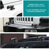 LATRAT 4 Pcs Deer Whistle Animal Warning Car Motorcycle Black