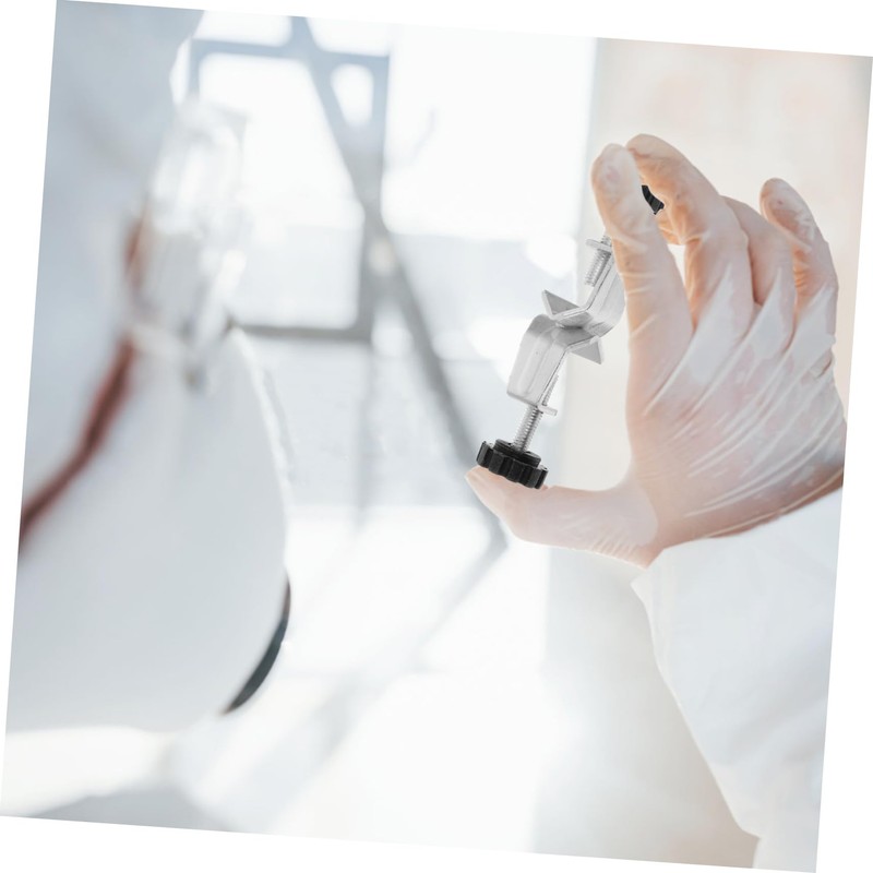 Ciieeo 3pcs Lab Stand Rod Clamp Holder: Adjustable Bosshead Clamp