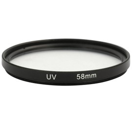 DIGIFLEX 58mm Dual Thread UV Filter for Canon 18-55mm EOS 500D 1000D XS, T1i, XTi, XSi, XT, T2i, T3,T3i, or any lens with a 58mm front thread for Canon, Nikon, Sigma, Tokina etc