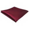 TigerTie handkerchief red bordeaux monochrome - cloth Polyester handkerchief Cavalier