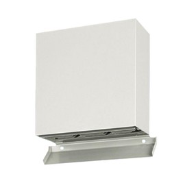 Panasonic FY-CUXAE04-W Exhaust Hood with Fire Damper, White, Width 6.7 x Depth 4.8 x Height 7.4 inches (171 x 123 x 187 mm)