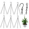 CAASFOOY Metal Hanging Chain, 6 Pieces Hanging Plant Chains, Hanging