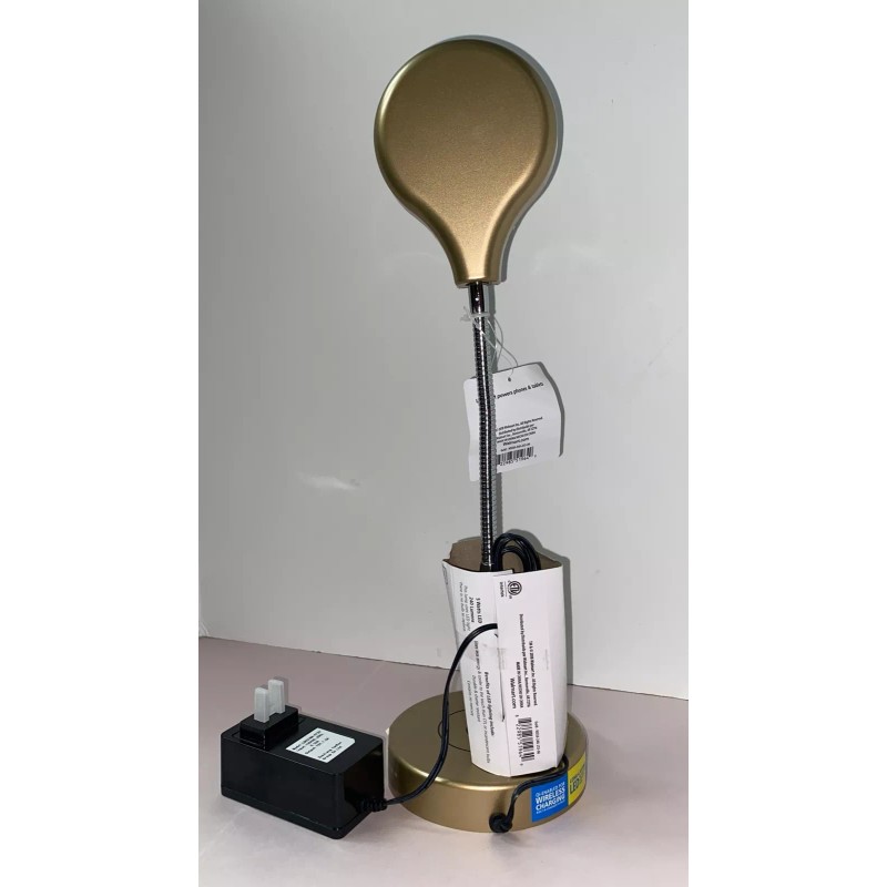 Mainstays Desk Lamp LED Qi Wireless & USB Charging Port