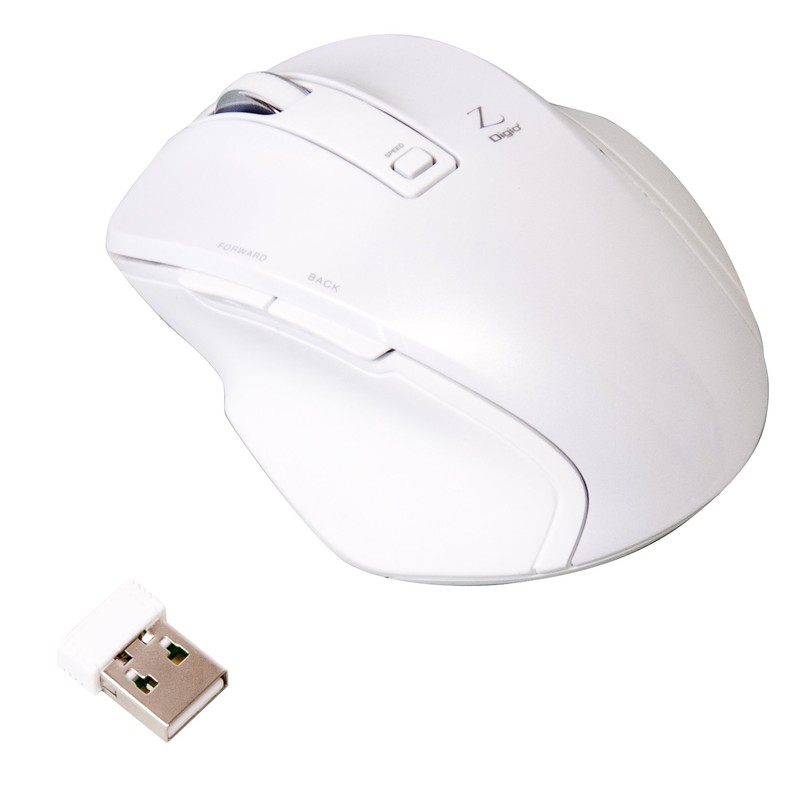Digio2 Z Ultimate Shape 2.4GHz Wireless Mouse 5 Buttons Blue
