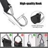 Vesaneae 2 PCS Adjustable Bungee Cords with Hooks, Heavy Duty