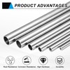 uxcell 304 Stainless Steel Tube, 4mm ID 8mm OD 250mm