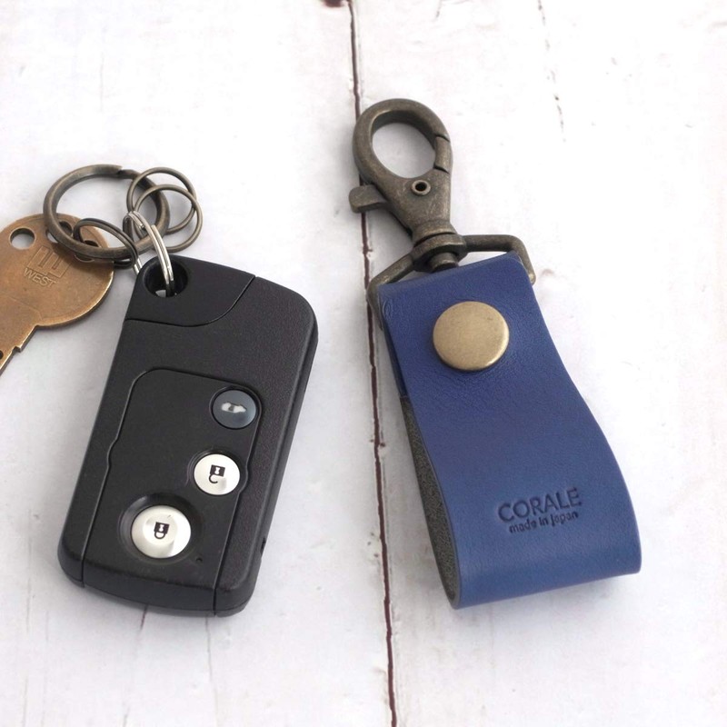 Collare NSM Key Holder, Key Ring, Genuine Leather, Made in