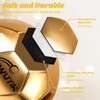 4Pcs Soccer Goals Set 2Pcs Soccer Nets 2x1.5ft 1Pcs Ball