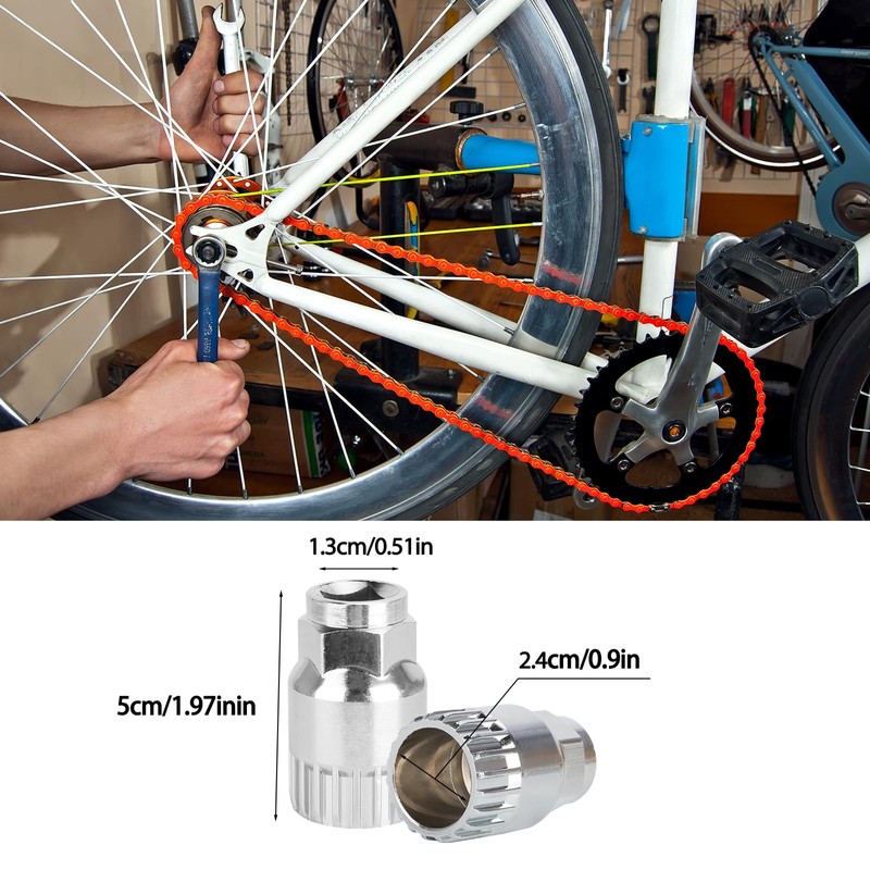 Bicycle Crank Puller and Bottom Bracket Tool with 16 mm