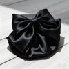 BRIIKPP Black Chignon Net Barrette (Net Included), Bun Net, Hair