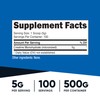 Nutricost Creatine Monohydrate Micronized Powder 500G, 100 Servings