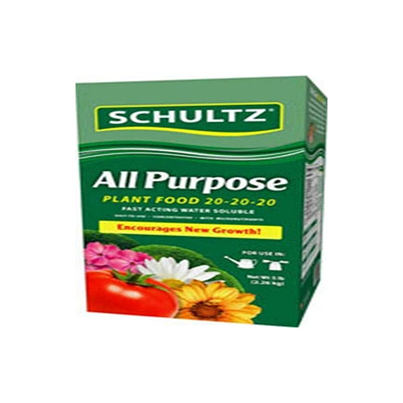 Schultz SPF70690 5# All Purpose Water Soluble Plant Food 20-20-20