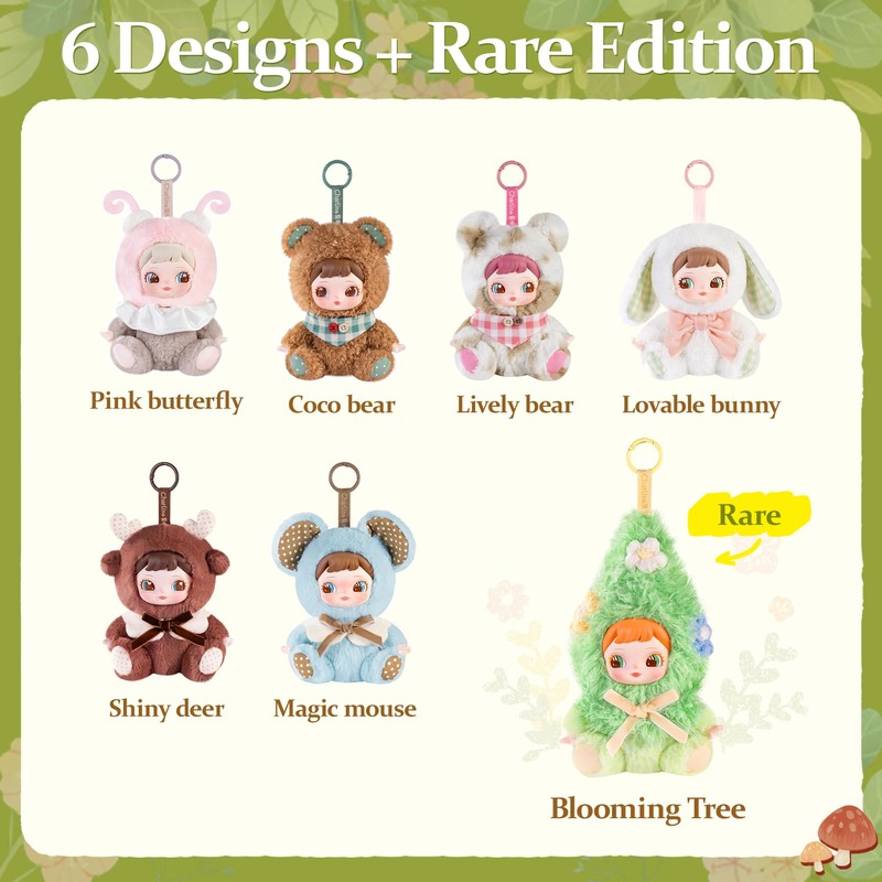 Rolife Plush Toy Figure Charline Forest Hide & Seek Blind