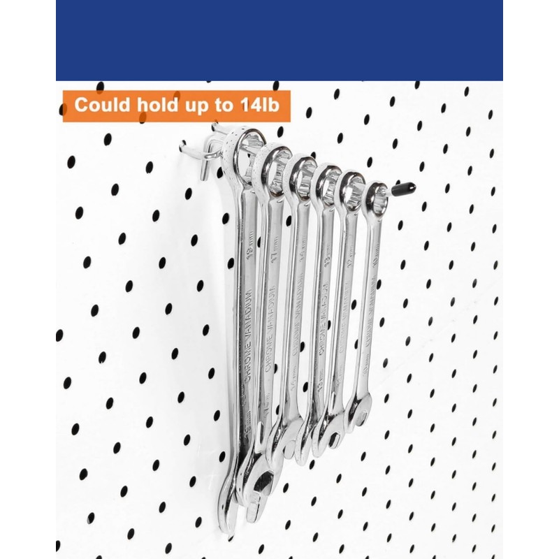 Perforated Board, Punching Board Hook (18 Types in Total), T-Shaped