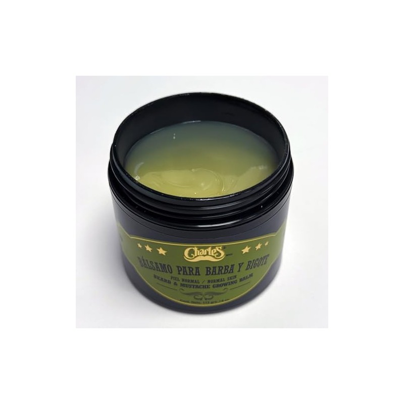 Charle's - Bálsamo de Crecimiento Para Barba y Bigote, Adicionado