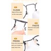 Soft Foam Eyeglasses Nose Pads Self Adhesive Non Slip Nose
