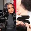 ELIHAIR 2 * 6 HD Lace Closure Pre Plucked Skinlike
