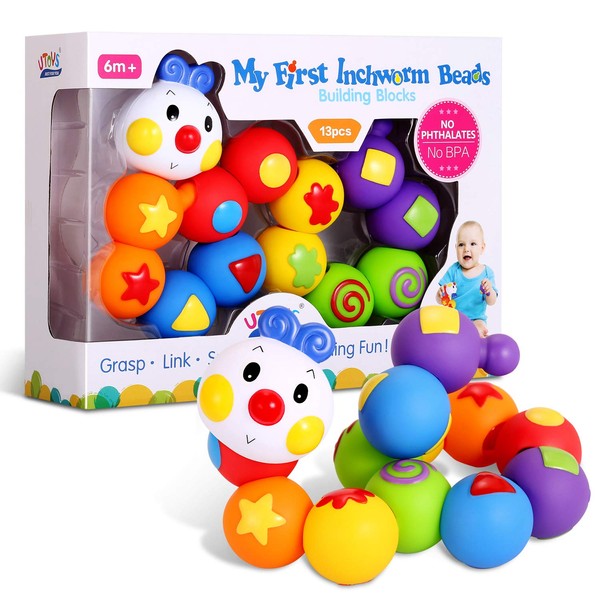 Bemixc Blocks, 13 Pieces, Baby Toys, Newborn, Baby Shower, Girls,