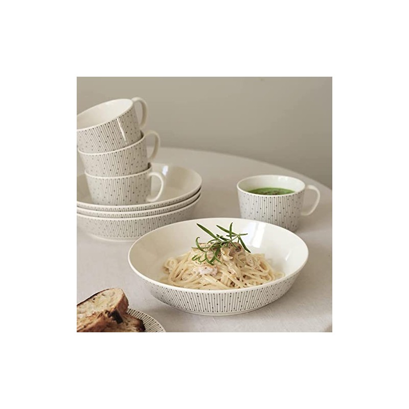 ARABIA 1027021 Arabian Minio Sarastus Deep Plate, Plate, 9.1 inches