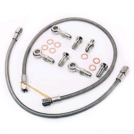 Turbo Oil Feed Line Kit Compatible with Mitsubishi 6G72T 3000GT / Stealth Twin TD04