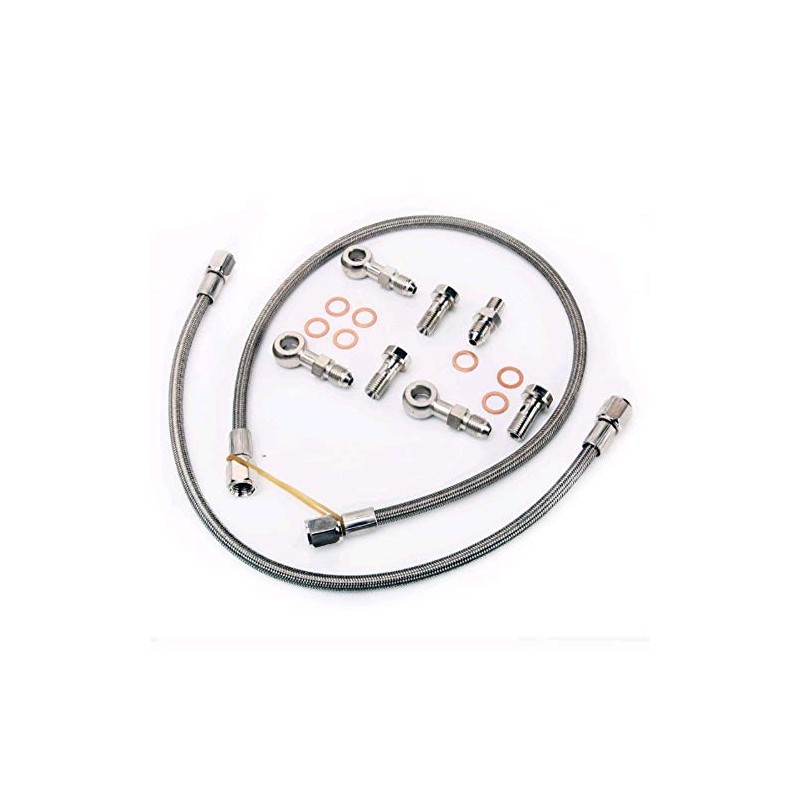 Turbo Oil Feed Line Kit Compatible with Mitsubishi 6G72T 3000GT