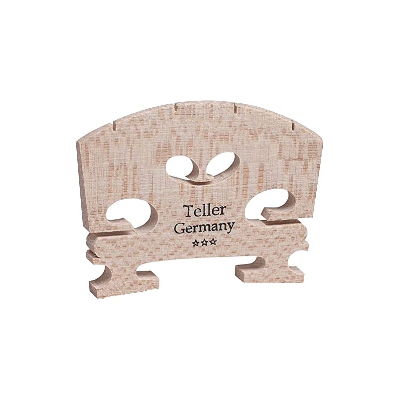 Teller Violin Bridge Easy Setup Pieces Pre-Cut with File Genuine