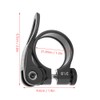 VGEBY Bicycle Seatpost Clamp, Aluminum Alloy Quick Release Road Bike