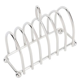 Stainless Steel Toast Rack Easy To Clean Vintage Rustproof Toast Bread Rack Holder for Baking Style 3 6.3x2.5in